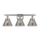 A thumbnail of the Innovations Lighting 916-3W Large Cone Brushed Satin Nickel / Plated Smoke