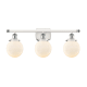 A thumbnail of the Innovations Lighting 916-3W-11-26 Beacon Vanity White and Polished Chrome / Matte White