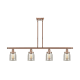 A thumbnail of the Innovations Lighting 916-4I-10-48 Bell Linear Antique Copper / Silver Plated Mercury