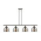A thumbnail of the Innovations Lighting 916-4I-10-48-L Bell Linear Oil Rubbed Bronze / Silver Plated Mercury