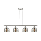 A thumbnail of the Innovations Lighting 916-4I-10-48-L Bell Linear Brushed Satin Nickel / Silver Plated Mercury