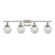 A thumbnail of the Innovations Lighting 916-4W-11-36 Beacon Vanity Polished Nickel / Seedy