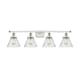 A thumbnail of the Innovations Lighting 916-4W-11-38 Cone Vanity White and Polished Chrome / Seedy