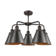 A thumbnail of the Innovations Lighting 916-5CR-16-26 Ballston Urban Chandelier Alternate Image