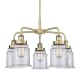 A thumbnail of the Innovations Lighting 916-5CR-17-24 Canton Chandelier Antique Brass / Clear