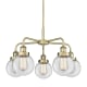 A thumbnail of the Innovations Lighting 916-5CR-16-24 Beacon Chandelier Antique Brass / Clear