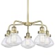 A thumbnail of the Innovations Lighting 916-5CR-14-25 Olean Chandelier Antique Brass / Seedy
