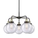 A thumbnail of the Innovations Lighting 916-5CR-18-26 Beacon Chandelier Black Antique Brass / Seedy
