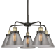 A thumbnail of the Innovations Lighting 916-5CR-15-26 Cone Chandelier Black Antique Brass / Plated Smoke