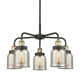 A thumbnail of the Innovations Lighting 916-5CR-15-23 Bell Chandelier Black Antique Brass / Silver Plated Mercury