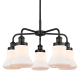 A thumbnail of the Innovations Lighting 916-5CR-16-24 Bellmont Chandelier Matte Black / Matte White