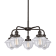 A thumbnail of the Innovations Lighting 916-5CR-14-25 Oxford Chandelier Oil Rubbed Bronze / Clear