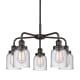 A thumbnail of the Innovations Lighting 916-5CR-15-23 Bell Chandelier Oil Rubbed Bronze / Seedy