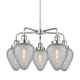 A thumbnail of the Innovations Lighting 916-5CR-15-24 Geneseo Chandelier Polished Chrome / Clear Crackled