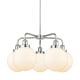 A thumbnail of the Innovations Lighting 916-5CR-18-26 Beacon Chandelier Polished Chrome / Matte White