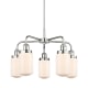 A thumbnail of the Innovations Lighting 916-5CR-16-23 Dover Chandelier Polished Chrome / Matte White