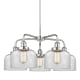 A thumbnail of the Innovations Lighting 916-5CR-15-26 Bell Chandelier Polished Chrome / Clear