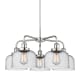 A thumbnail of the Innovations Lighting 916-5CR-15-26 Bell Chandelier Polished Chrome / Seedy