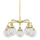 A thumbnail of the Innovations Lighting 916-5CR-16-24 Beacon Chandelier Satin Gold / Clear