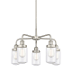 A thumbnail of the Innovations Lighting 916-5CR-16-23 Dover Chandelier Satin Nickel / Clear