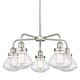 A thumbnail of the Innovations Lighting 916-5CR-14-25 Olean Chandelier Satin Nickel / Clear