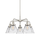 A thumbnail of the Innovations Lighting 916-5CR-15-26 Cone Chandelier Satin Nickel / Clear
