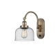 A thumbnail of the Innovations Lighting 918-1W-13-8 Bell Sconce Antique Brass / Seedy