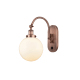 A thumbnail of the Innovations Lighting 918-1W-15-8 Beacon Sconce Antique Copper / Matte White