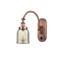 A thumbnail of the Innovations Lighting 918-1W-13-5 Bell Sconce Antique Copper / Silver Plated Mercury