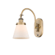 A thumbnail of the Innovations Lighting 918-1W-13-6 Cone Sconce Brushed Brass / Matte White