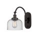 A thumbnail of the Innovations Lighting 918-1W-13-8 Bell Sconce Oil Rubbed Bronze / Seedy