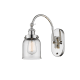 A thumbnail of the Innovations Lighting 918-1W-13-5 Bell Sconce Polished Nickel / Clear