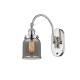A thumbnail of the Innovations Lighting 918-1W-13-5 Bell Sconce Polished Nickel / Plated Smoke