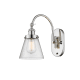 A thumbnail of the Innovations Lighting 918-1W-13-7 Cone Sconce Polished Nickel / Seedy