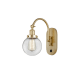 A thumbnail of the Innovations Lighting 918-1W-13-6 Beacon Sconce Satin Gold / Clear