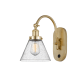 A thumbnail of the Innovations Lighting 918-1W-13-8 Cone Sconce Satin Gold / Seedy