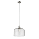 A thumbnail of the Innovations Lighting 201S X-Large Bell Brushed Satin Nickel / Seedy