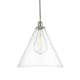 A thumbnail of the Innovations Lighting 616-1P-18-16 Edison Cone Pendant Brushed Satin Nickel / Clear