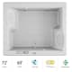A thumbnail of the Jacuzzi FUZ7260CCL5IH White