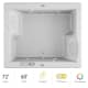 A thumbnail of the Jacuzzi FUZ7260 WCD 5CH White
