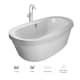 A thumbnail of the Jacuzzi INN6636BCR1HSW White / Brushed Nickel Tub Filler