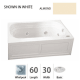 A thumbnail of the Jacuzzi LXS6030 WLR 2CH Almond