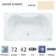 A thumbnail of the Jacuzzi REA7242 WCR 5IW Almond