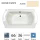 A thumbnail of the Jacuzzi SAL6636 ACR 4CX Almond
