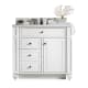 A thumbnail of the James Martin Vanities 157-V36-3AF Bright White