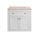 A thumbnail of the James Martin Vanities 305-V30-3EMR-HW Glossy White / Champagne Brass