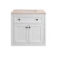 A thumbnail of the James Martin Vanities 305-V30-3EMR-HW Glossy White / Matte Black