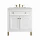 A thumbnail of the James Martin Vanities 305-V30-3LDL Glossy White