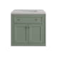 A thumbnail of the James Martin Vanities 305-V30-3ESR-HW Smokey Celadon / Champagne Brass