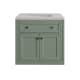 A thumbnail of the James Martin Vanities 305-V30-3ESR-HW Smokey Celadon / Matte Black